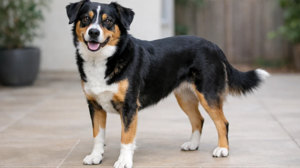 Zdrav pas sa sjajnom dlakom, bistim očima i opuštenim držanjem