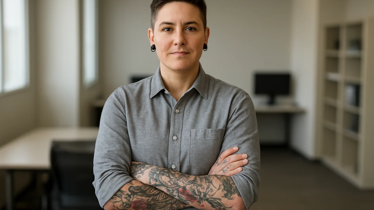 Osoba s vidljivim tetovažama u radnom okruženju suočena s društvenim predrasudama