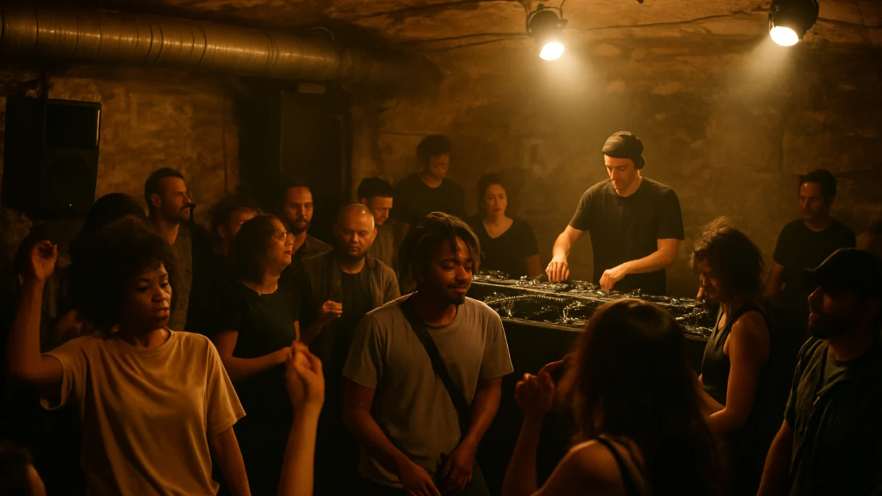 Underground klub s breakbeat publikom i alternativnom elektroničkom scenom