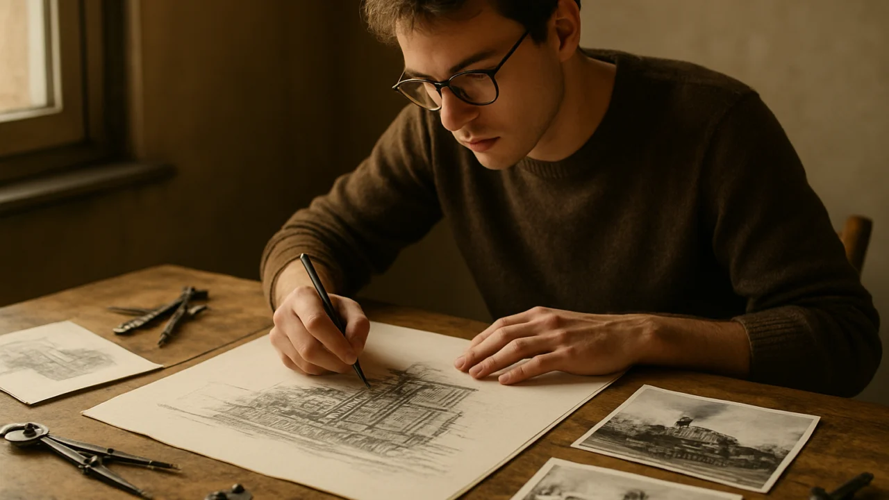 Mladi ilustrator inspiriran pričama mehaničara iz poslijeratnog razdoblja