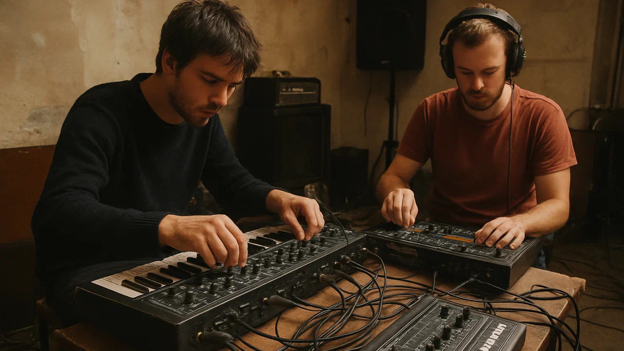 Rani dani EBM glazbe i eksperimentiranje s analognim sintesajzerima