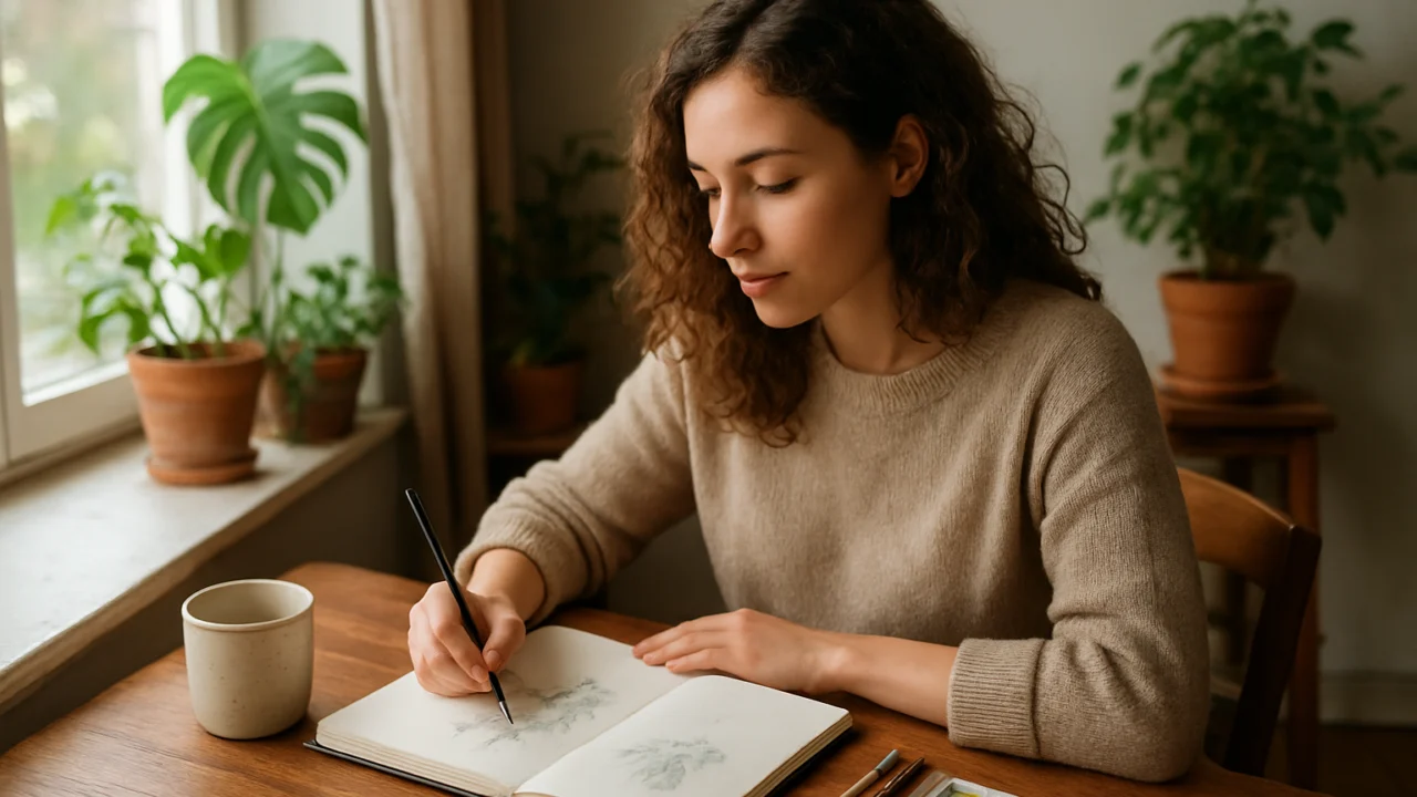 Ilustratorica koja je pronašla mir i kreativnost kroz fairycore stil života