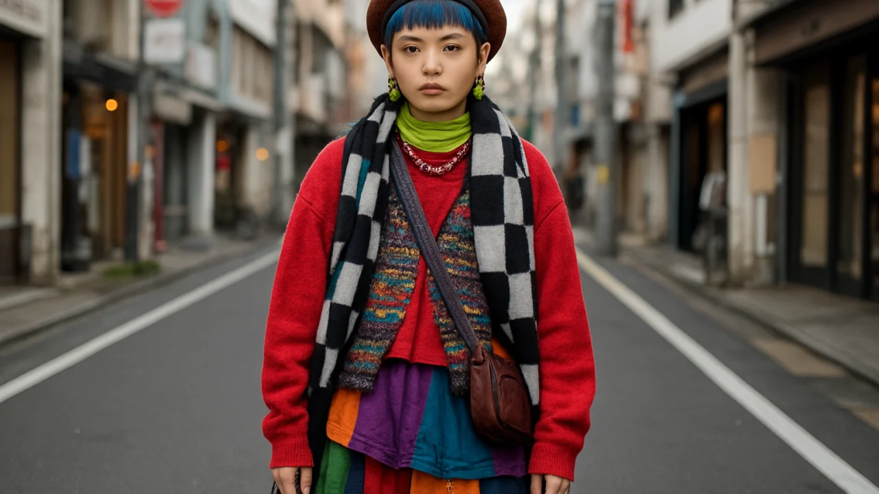 Mladi u Harajuku stilu koji se kroz odjeću izražava autentično i hrabro