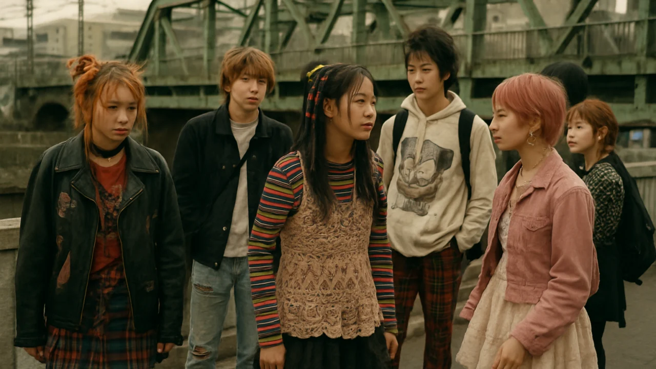 Inspiracija Harajuku stila iz 1990-ih na ulicama Tokija