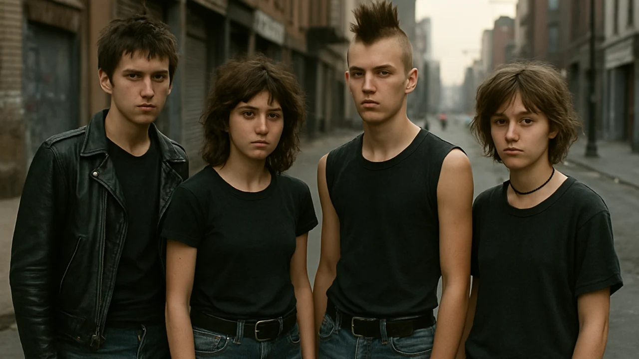 Mladi u urbanom okruženju koji izražavaju bunt i društvenu frustraciju