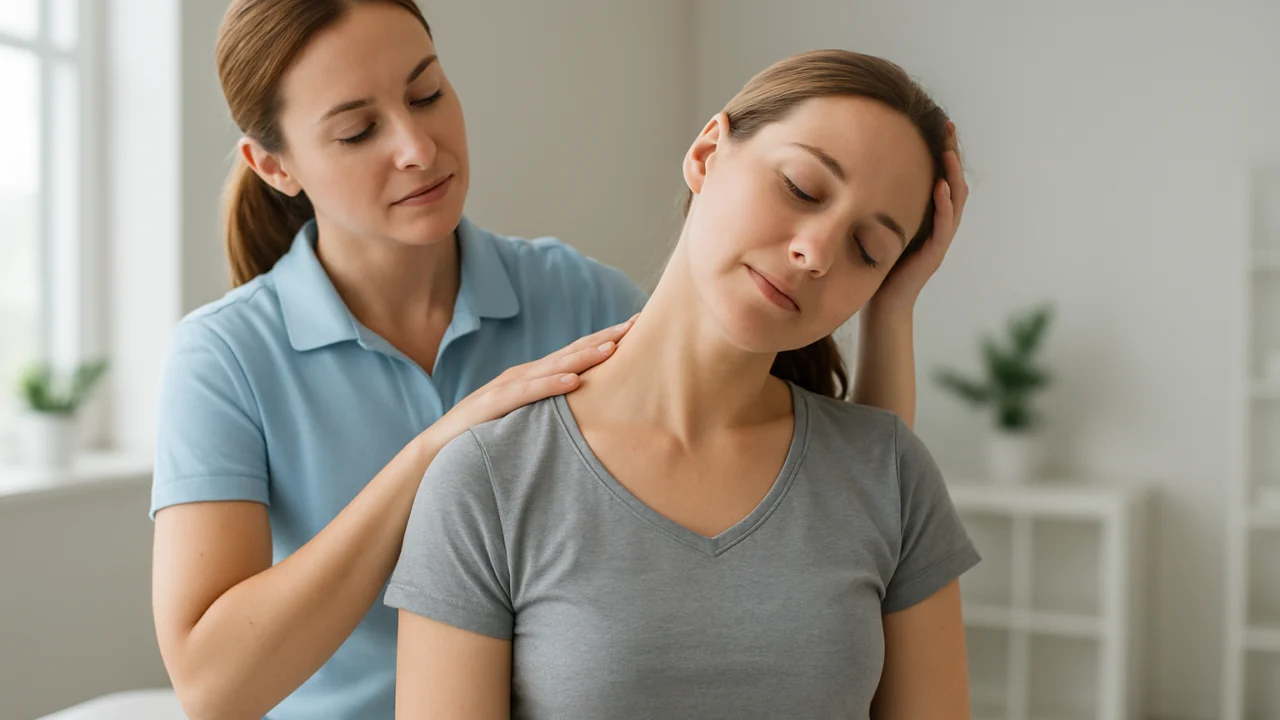 Kontrolirano istezanje trapeziusa uz stručno vodstvo