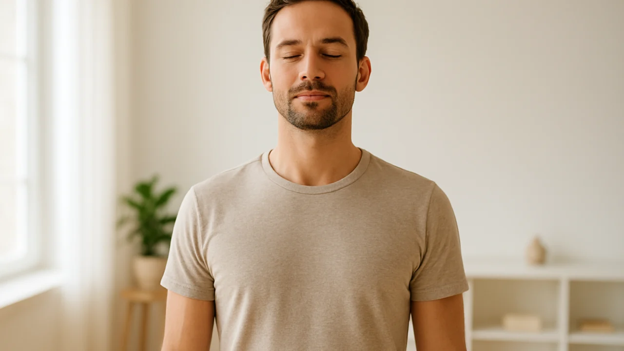 Opušten vrat i ramena nakon redovitog istezanja trapeziusa