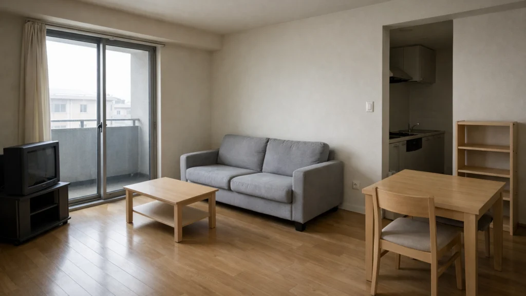 Jednostavan stan prije uređenja i kućnih dekoracija