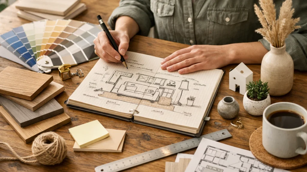 Planiranje jednostavnih promjena u uređenju doma