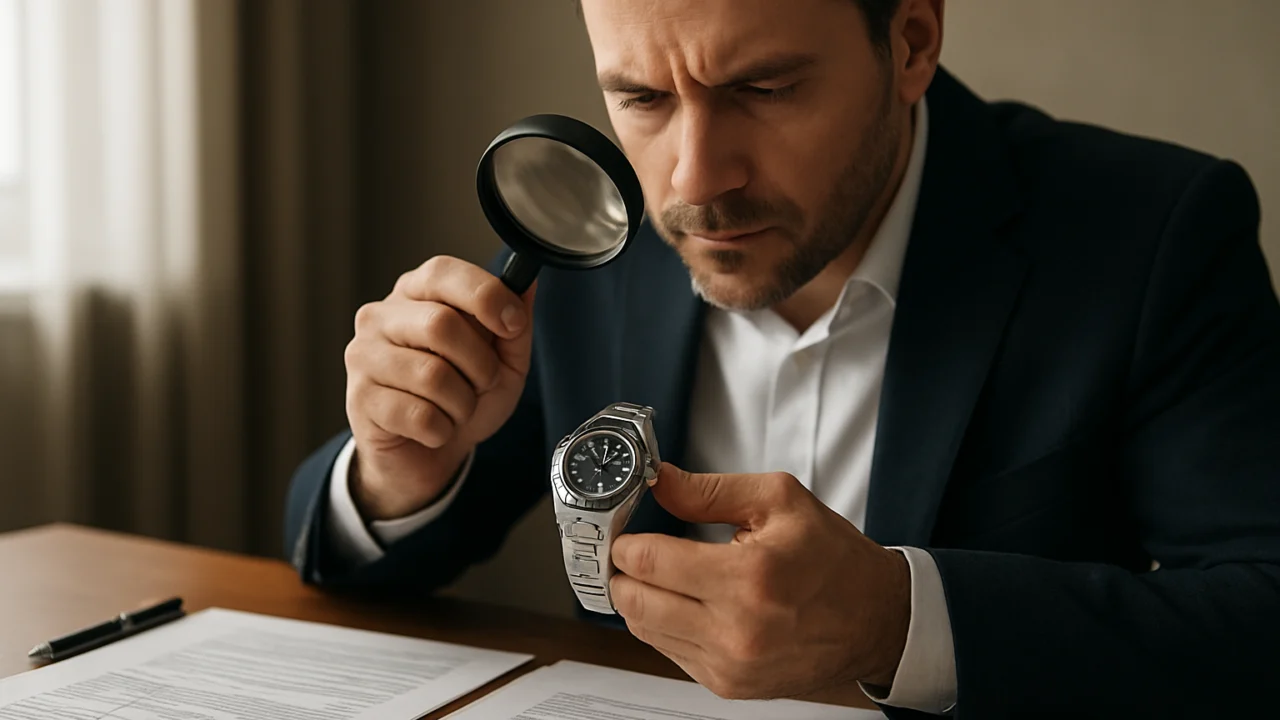 Pažljiva analiza luksuznog sata prije investicijske kupnje