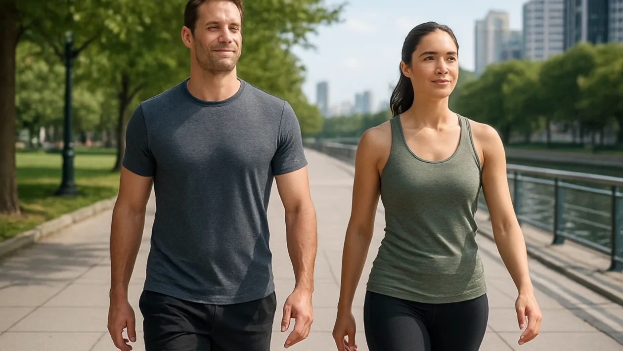 Prirodna aktivacija core mišića tijekom hodanja uz pravilno držanje tijela