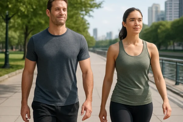 Prirodna aktivacija core mišića tijekom hodanja uz pravilno držanje tijela