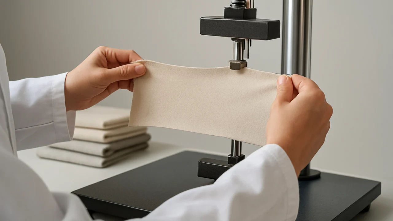 Testiranje izdržljivosti različitih tkanina u laboratorijskim uvjetima