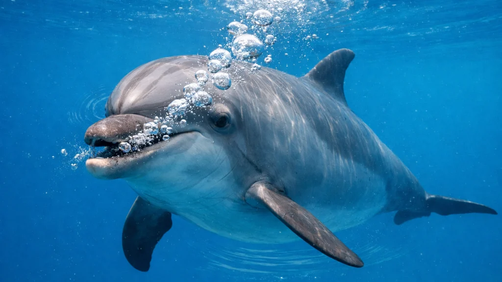 Delfin koji koristi jedinstveni zvižduk za prepoznavanje drugih jedinki