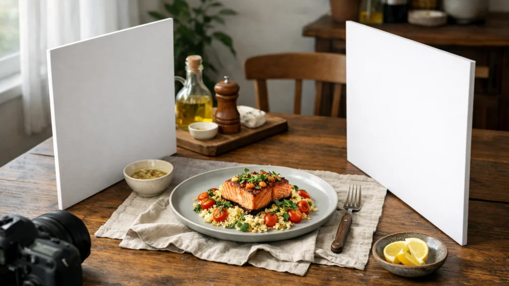 Korištenje reflektora od kartona za poboljšanje lošeg svjetla