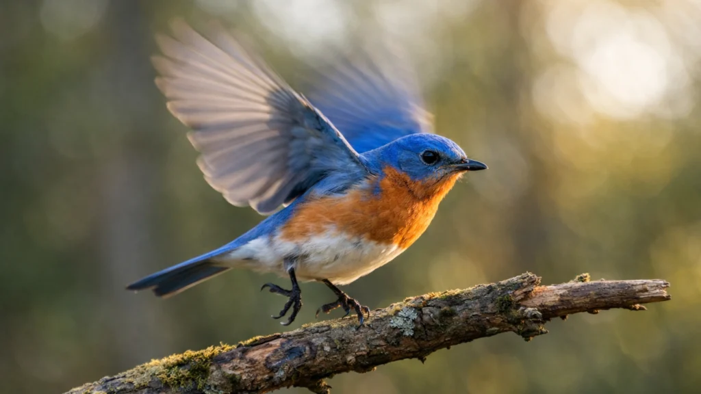 Divlja ptica u pokretu prikazuje izazove fotografiranja životinja