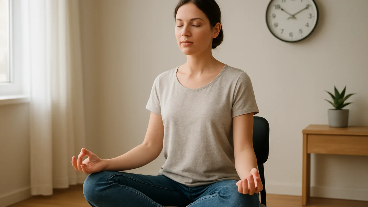 Početak meditacije s kratkim trajanjem kao prvi korak u stvaranju navike