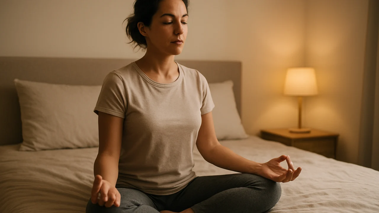 Tehnike disanja i meditacija kao dio smirujuće večernje rutine