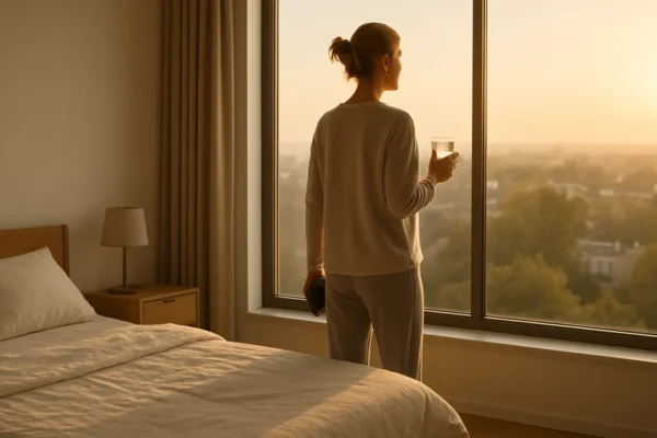 Zdrava jutarnja rutina uz izlazak sunca koja simbolizira dobar početak dana