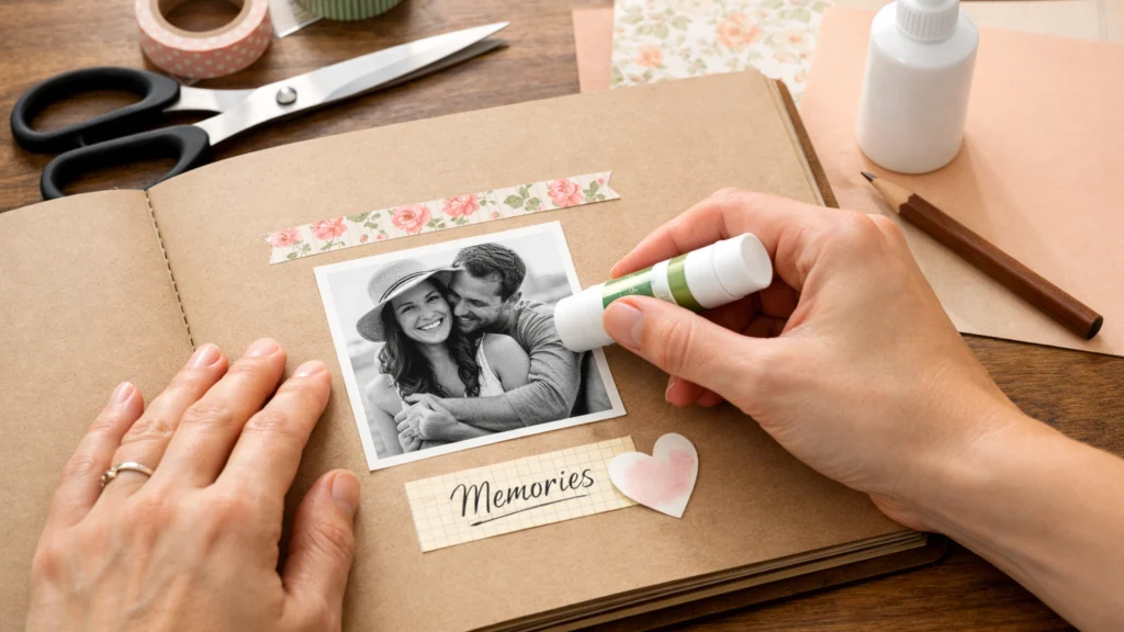 Praktični koraci izrade scrapbooking albuma s osnovnim alatom