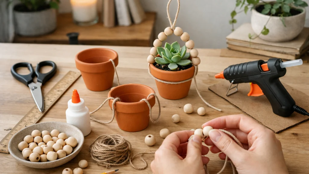 Jednostavan DIY projekt izrade ukrasa od recikliranih materijala