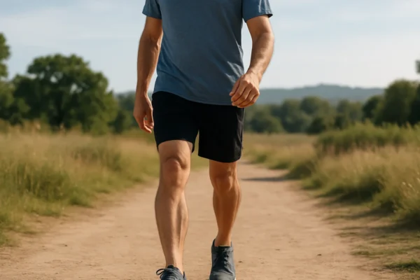 Jačanje koljena bez boli tijekom hodanja na otvorenom prostoru