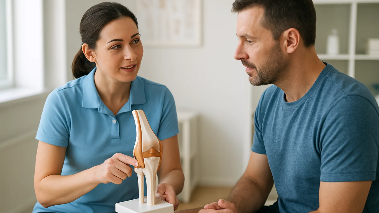 Fizioterapeut objašnjava kako mišići podržavaju koljeno