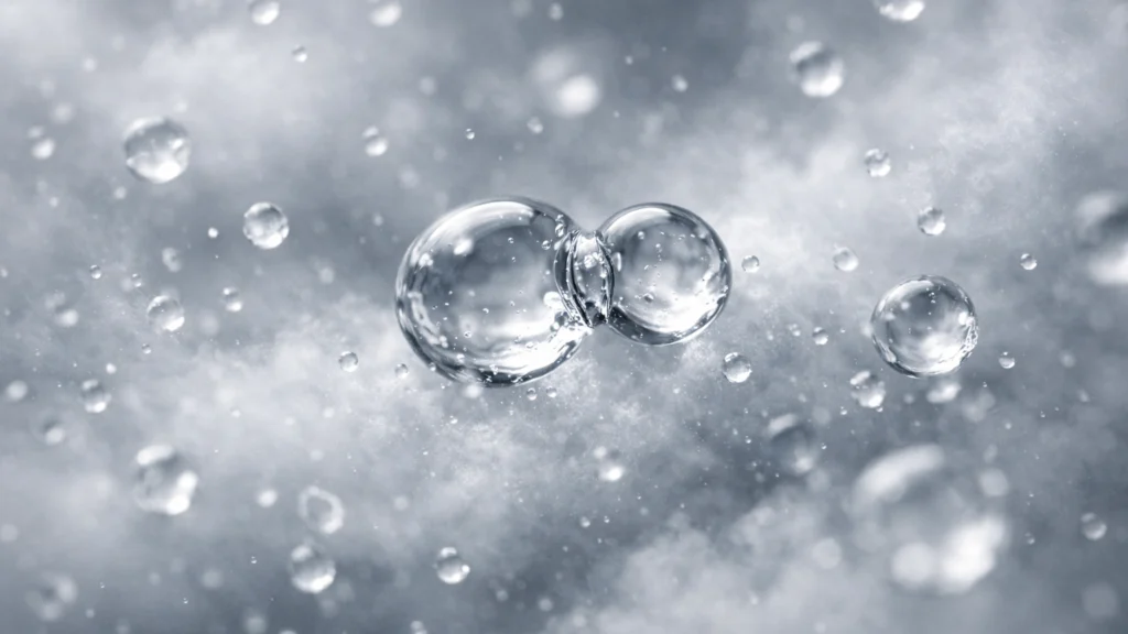 Sitne kapljice vode koje se spajaju unutar oblaka prije kiše