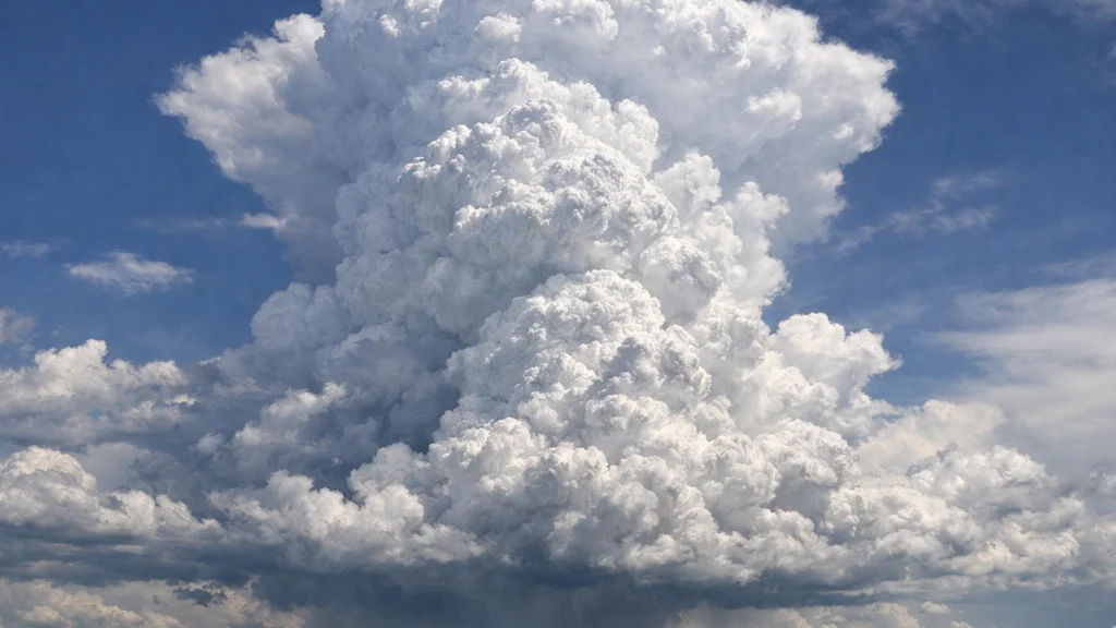 Razvoj visokih olujnih oblaka povezan s nastankom kiše