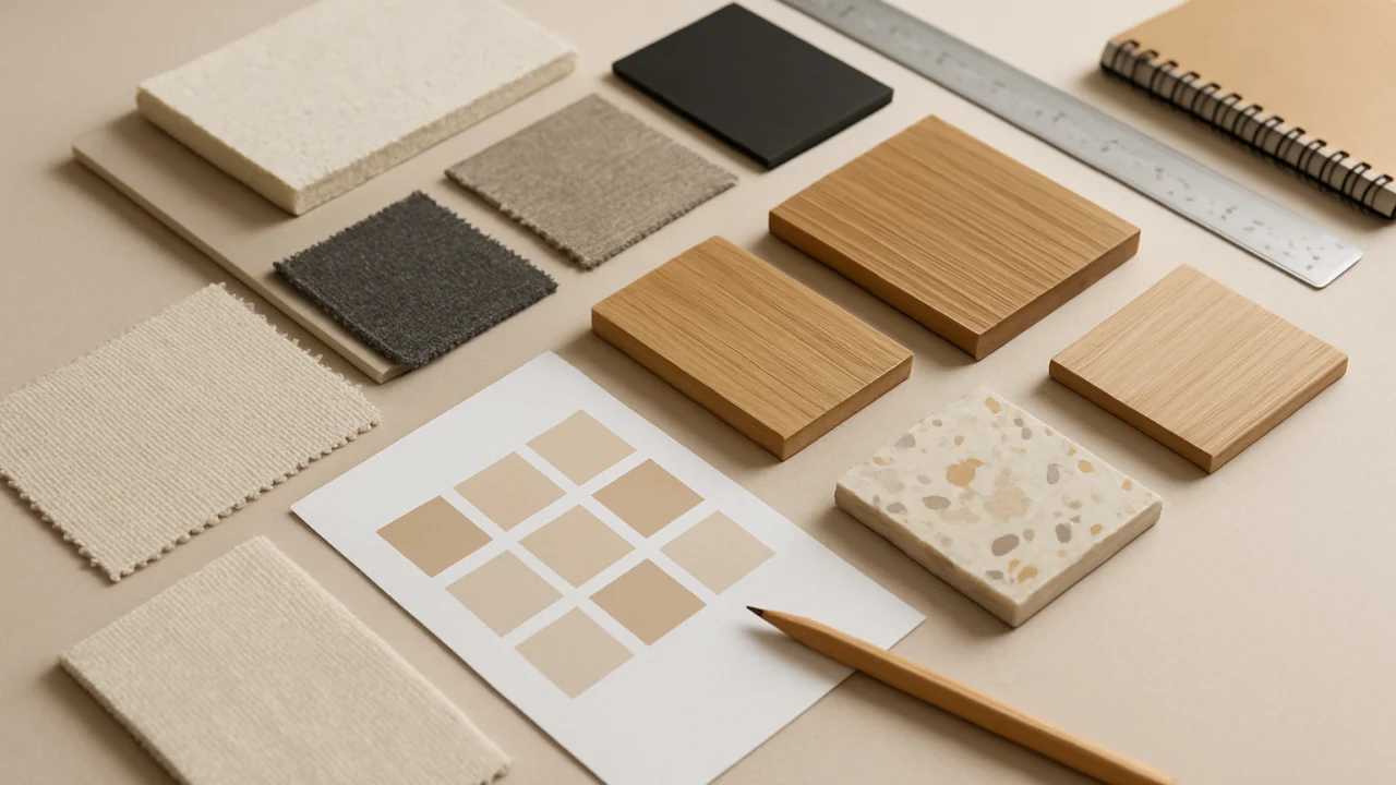 Uzorci materijala i tekstura u procesu dizajnerskog odlučivanja