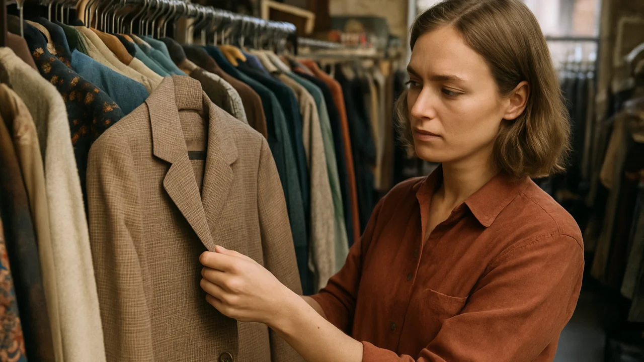 Odabir i procjena vintage odjeće u second-hand trgovini