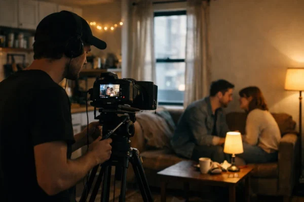 Snimanje prvog kratkog filma u kućnim uvjetima s minimalnom opremom