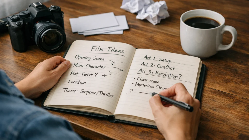 Razvoj ideje i teme za prvi kratki film