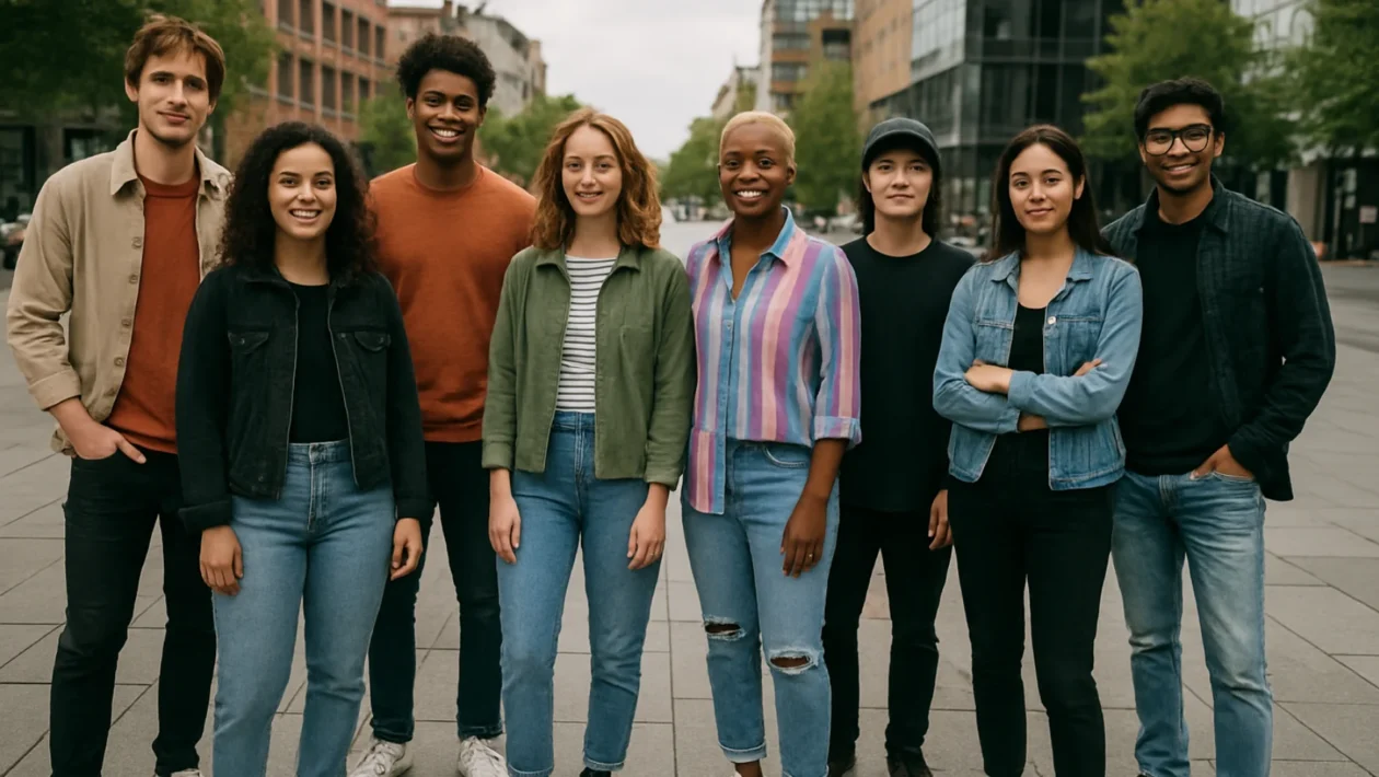 Različite subkulture mladih u urbanom prostoru koje izražavaju identitet i pripadnost