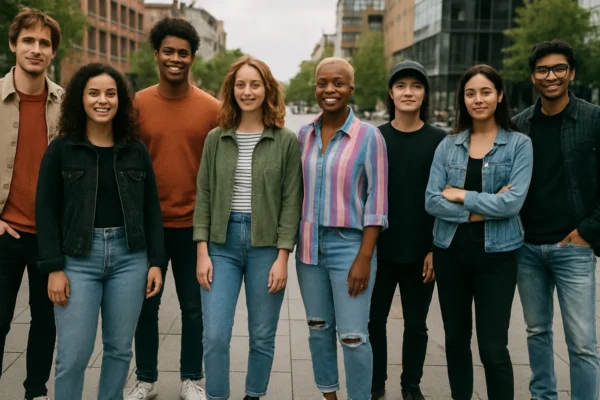 Različite subkulture mladih u urbanom prostoru koje izražavaju identitet i pripadnost