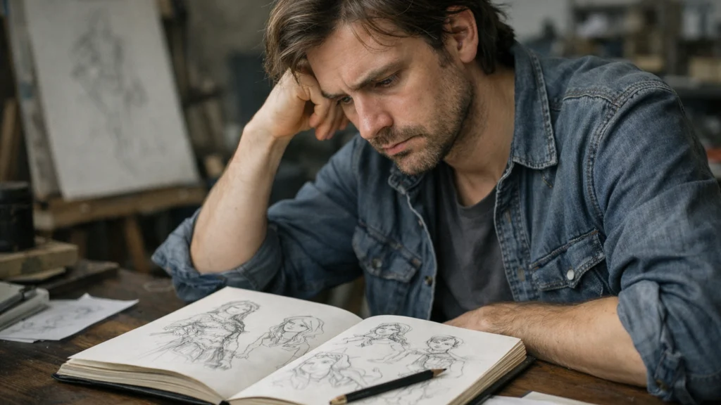 Kreativne blokade i izazovi u učenju ilustracije likova