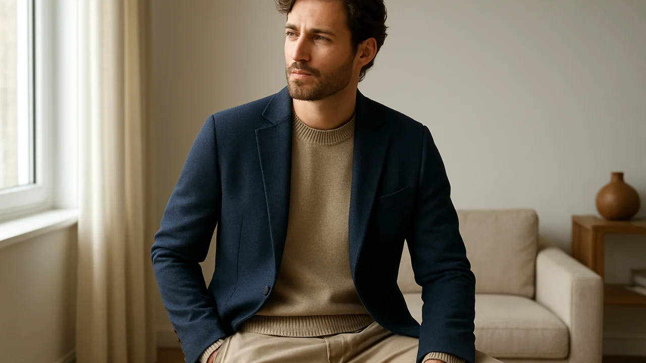 Muški sako koji spaja formalni izgled i sportsku udobnost