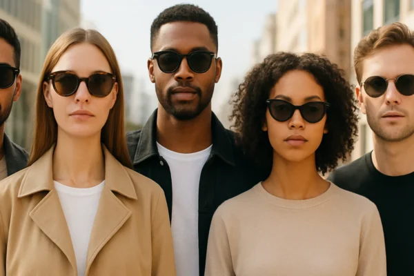 Odabir sunčanih naočala prema obliku lica na primjerima različitih ljudi