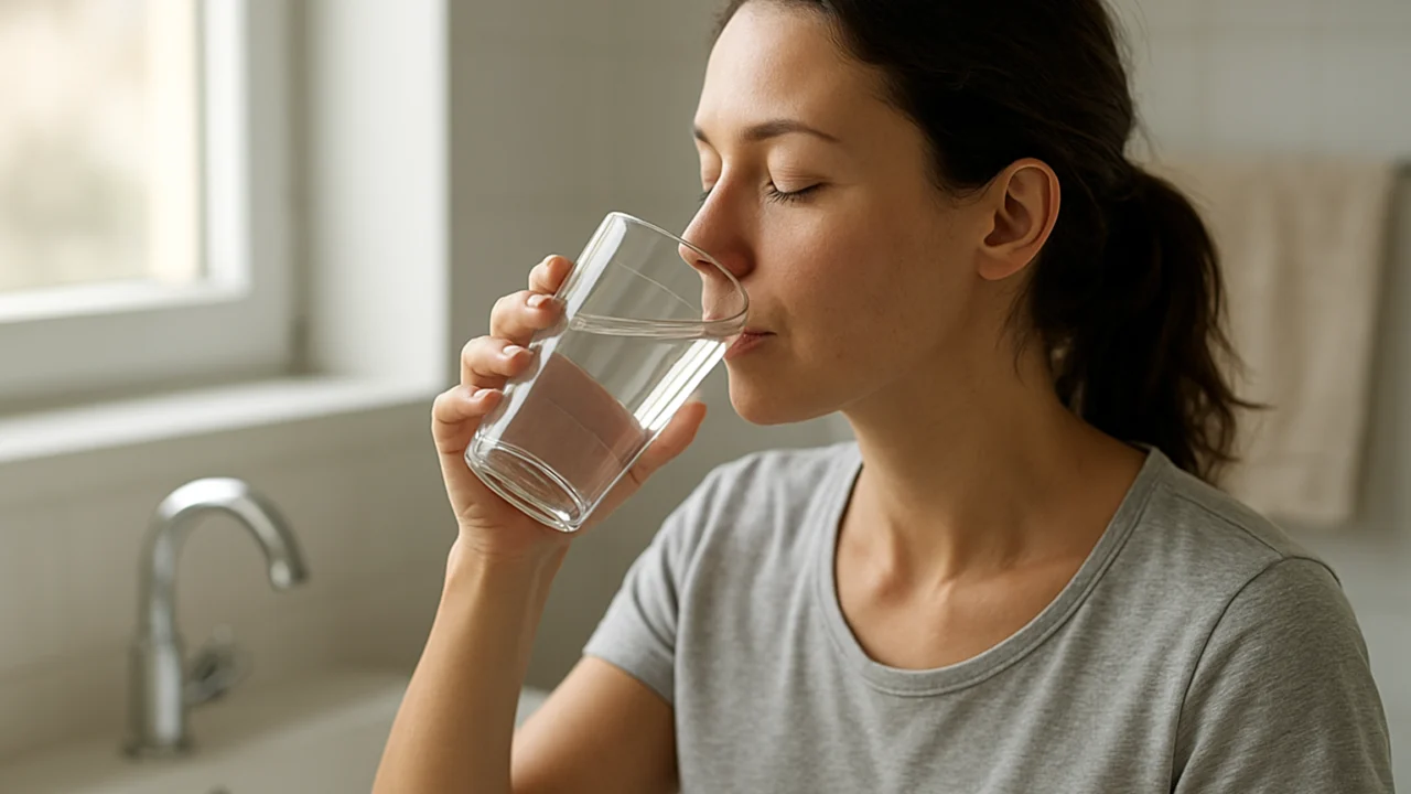 Mala zdrava navika poput ispijanja čaše vode kao početak promjene