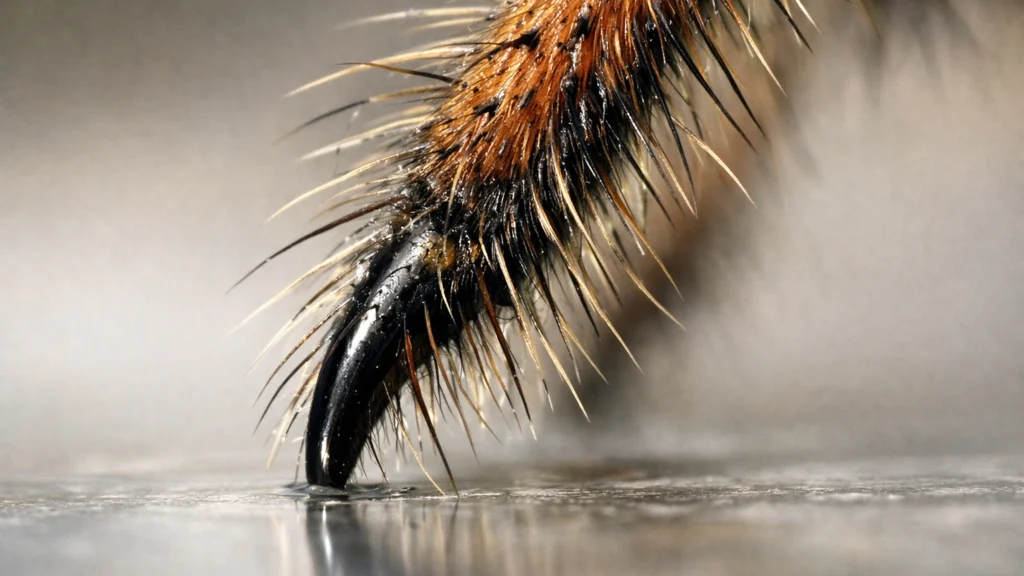 Mikroskopske dlačice na paukovoj nozi koje omogućuju prianjanje