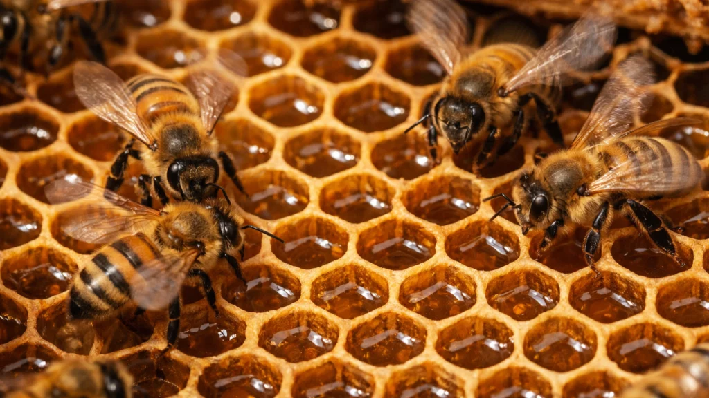 Pčele mahanjem krila smanjuju vlagu u medu unutar košnice