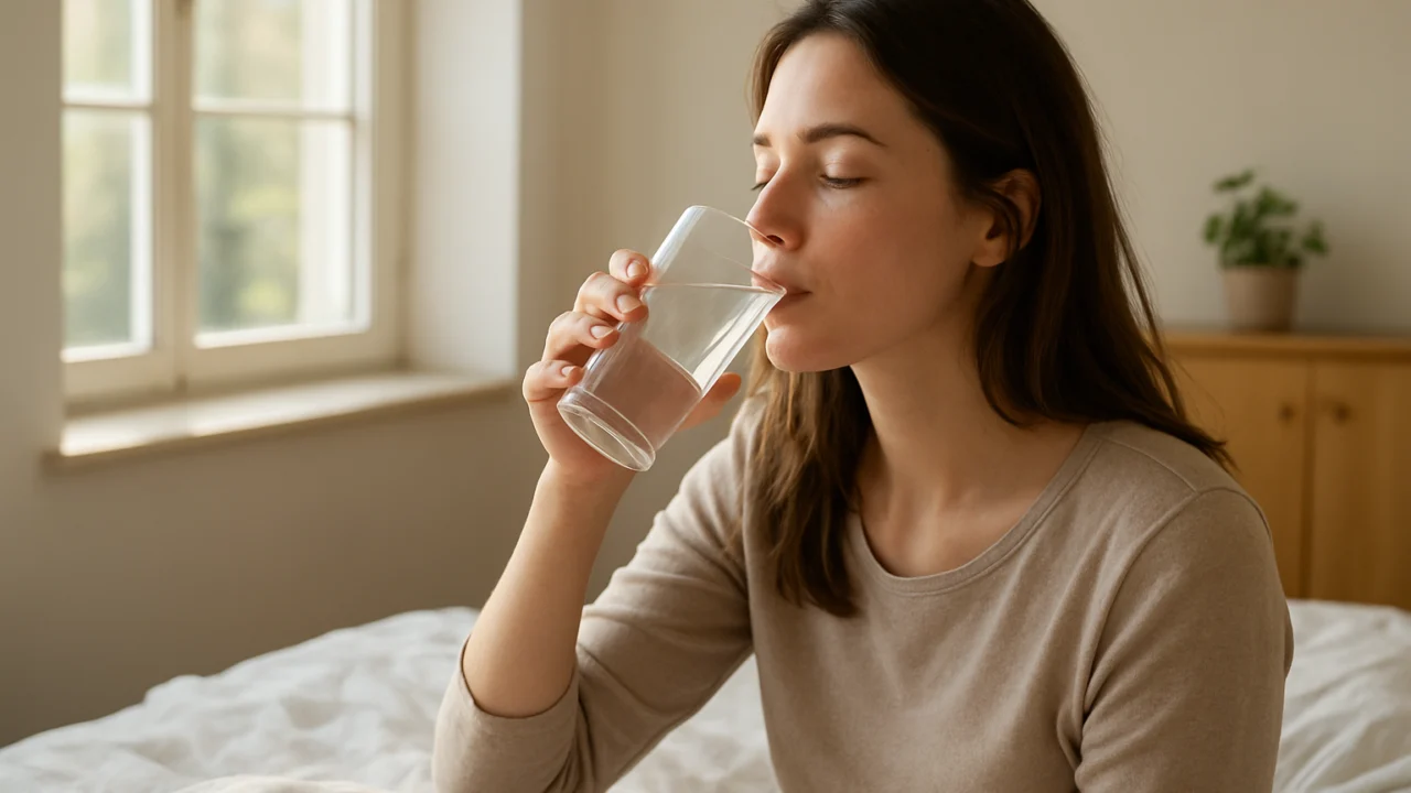 Čaša vode odmah nakon buđenja kao jednostavna jutarnja navika