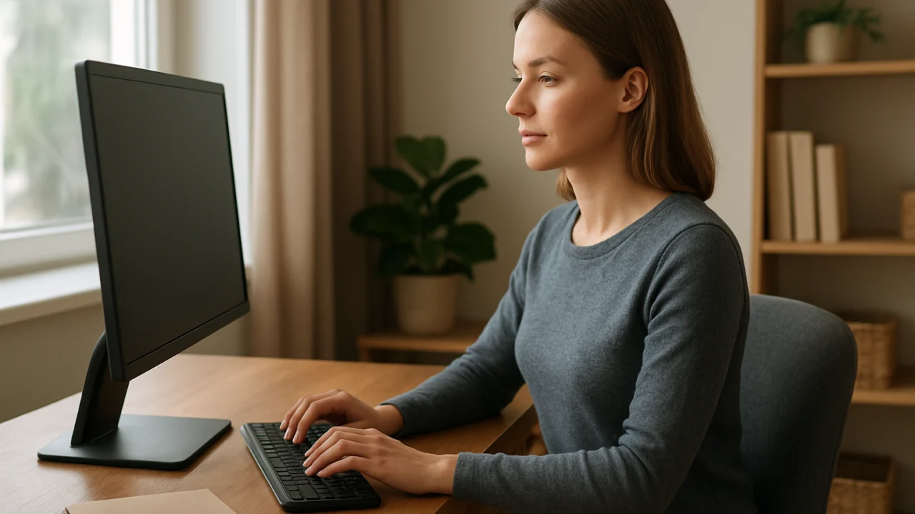 Pravilno sjedenje za računalom i svjesnost držanja tijela