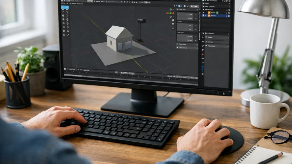 Prvi praktični koraci u 3D modeliranju pomoću alata Blender