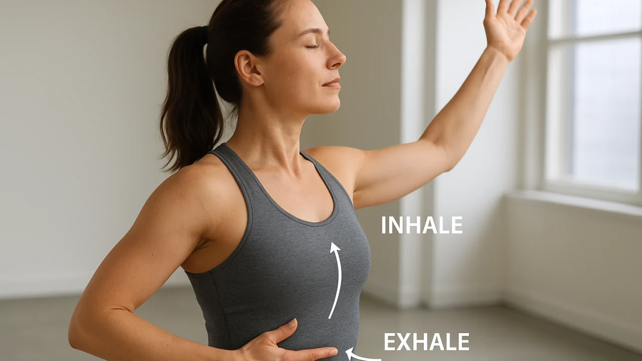 Usklađivanje udaha i izdaha s pokretima tijela