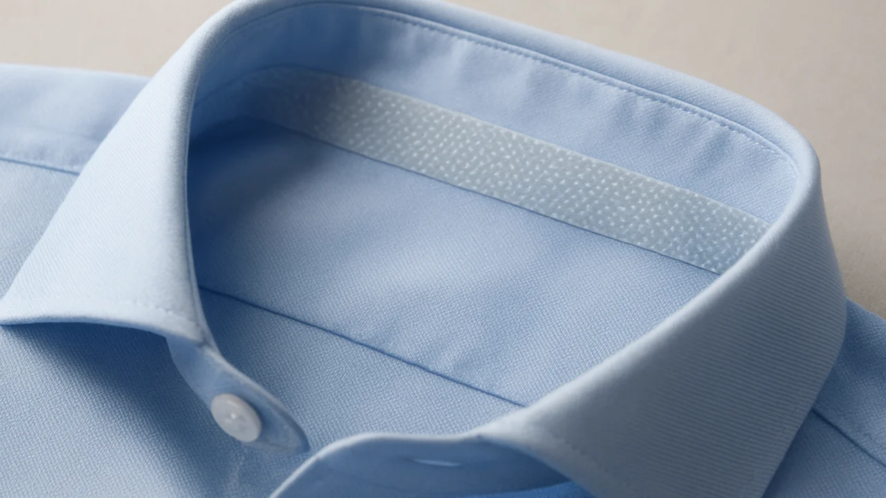 Detalj košulje sa silikonskom trakom koja sprječava izvlačenje iz hlača