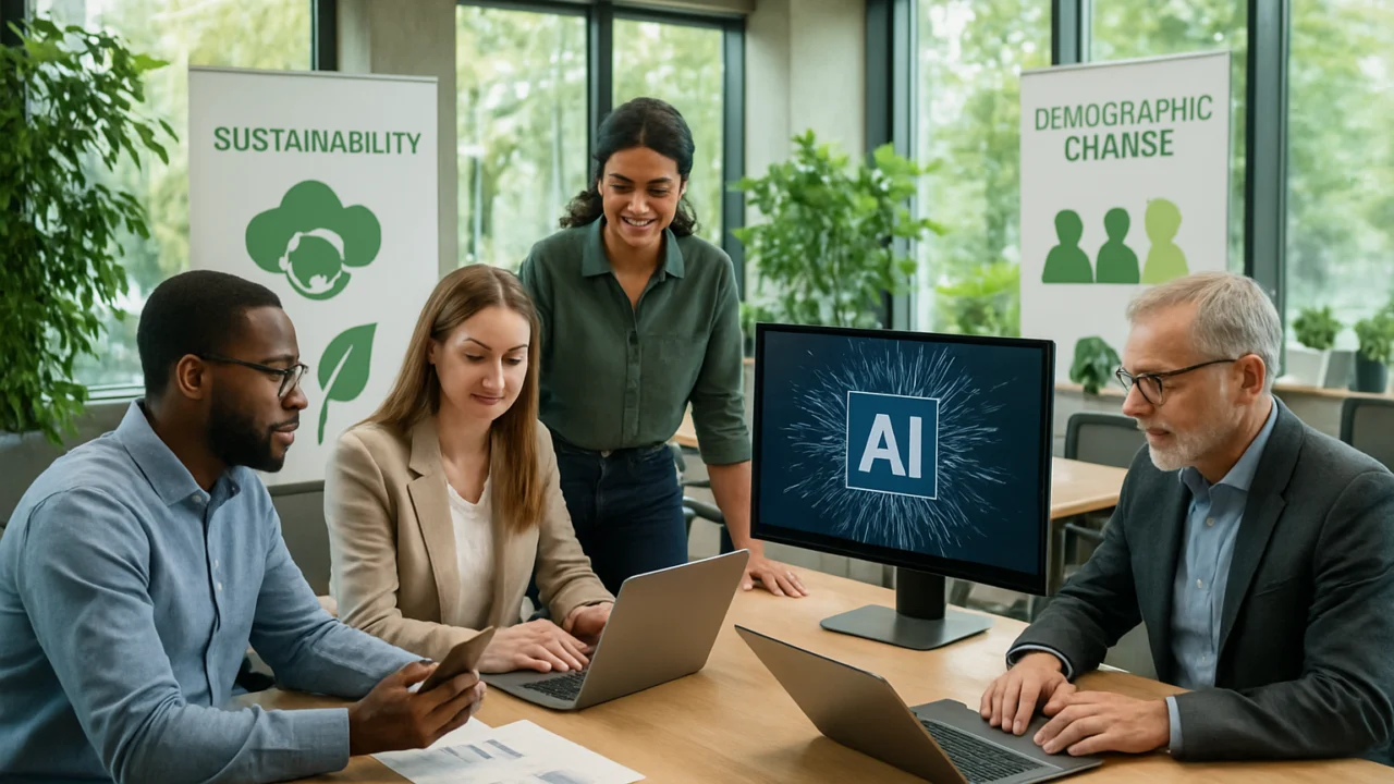 Ključni poslovni trendovi 2024. poput umjetne inteligencije i održivosti