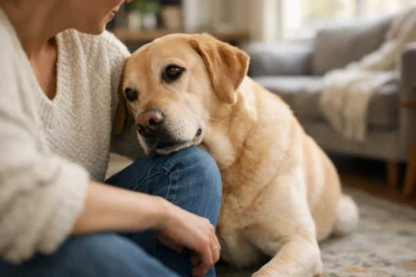 Pas koji intuitivno osjeća ljudske emocije i pruža podršku vlasniku