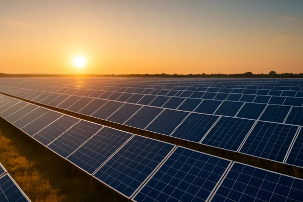 Sunčeva energija i solarni paneli koji pretvaraju sunčevu svjetlost u električnu energiju