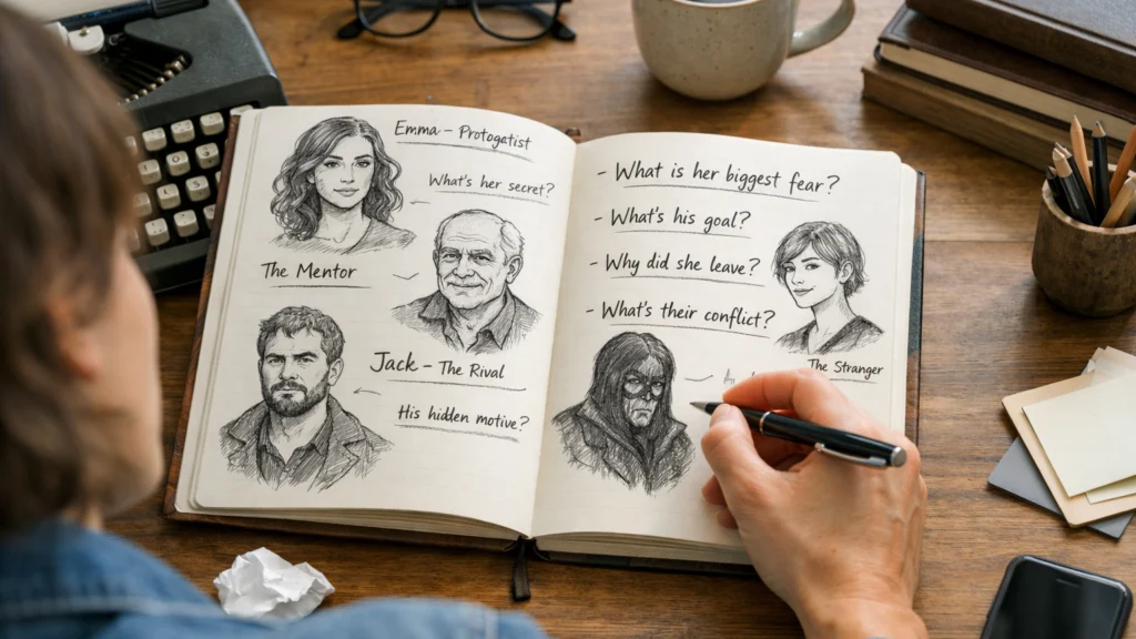 Praktični koraci za razvoj uvjerljivih likova